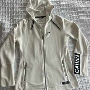 Calvin Klein Women's Cream Utility Jacket